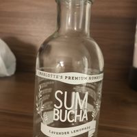 Local kombucha - so good! at Flower Child in Charlotte