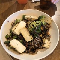 Tofu vegetable stir fry ( $14) at Flower Child in Charlotte