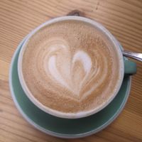 Cappuccino (~40 SEK) - 3/5 at Greasy Spoon - Tjärhovsgatan in Stockholm