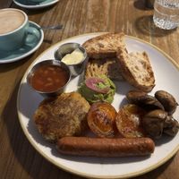 Fully vegan breakfast (195kr)  at Greasy Spoon - Tjärhovsgatan in Stockholm