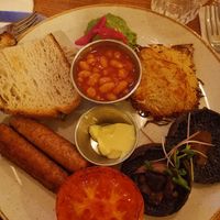 Vegan breakfast at Greasy Spoon - Tjärhovsgatan in Stockholm