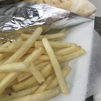 Falafel sandwich at Shahrazad in Salt Lake City
