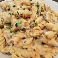 Vegan mac!!!! at The Electric Cheetah in Grand Rapids