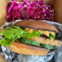 California Burger at Lettuce Love Cafe in Oakville