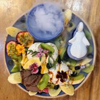 Gelato platter (FREE after 10th visit)  at 7 Senses Gelato Studio in Chiang Mai