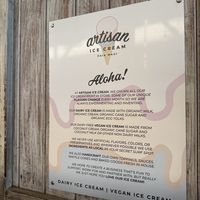   at Artisan Ice Cream by Cafe de Amis in Paia