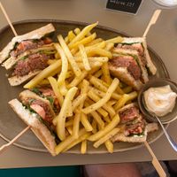 Club sandwich  at Cafe12 in Crete