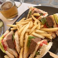 Vegan club  at Cafe12 in Crete