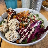 Chickpea bowl  at Meatless in Liverpool