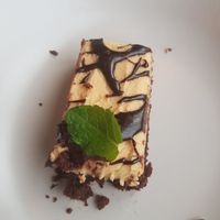 Vegan Brownie at Meatless in Liverpool