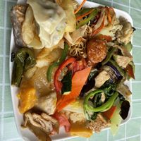 自助取餐  at Deng Pin Vegetarian in Huizhou