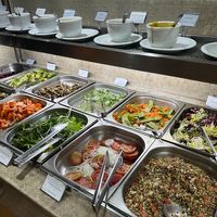 Salad bar at Bardana Cozinha Natural in Rio De Janeiro