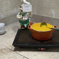 Soup. Pay for a half or full bowl    at Bardana Cozinha Natural in Rio De Janeiro