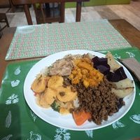 This tasted really nice and the price was good. The price is by weight. at Bardana Cozinha Natural in Rio De Janeiro