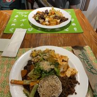 Lots of different options at Bardana Cozinha Natural in Rio De Janeiro