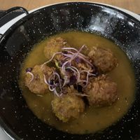 Albóndigas  at El Pecado in Salamanca