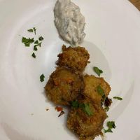 Mushrooms at Bo No Bo Vegan in Olsztyn