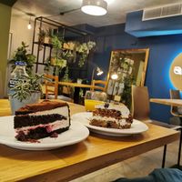 Amazing cakes! at Bo No Bo Vegan in Olsztyn