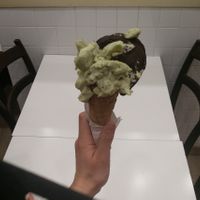 Avocado & Lime; 70% dark chocolate at Lemongrass in Rome