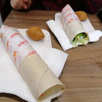 Cig Köfte Wrap at Cig Köfte in Bochum