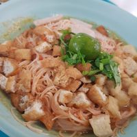 Mee siam at TYY Veggie in Northeast Singapore