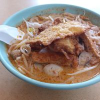 Laksa at TYY Veggie in Northeast Singapore