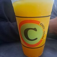 Pineapple Slushie with Passion Fruit Popping Bobba at Chico & Chang in Macon