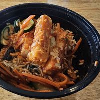 tofu bibimbap (vegan) at Chico & Chang in Macon
