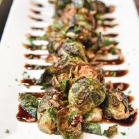 Roasted Brussels Sprouts at The Corner Drafthouse in San Diego