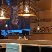 Loved the noren! at Ichi go Ichi e in Salzburg