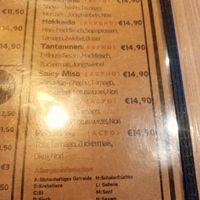 Menu ramen - all can be made vegan at Ichi go Ichi e in Salzburg