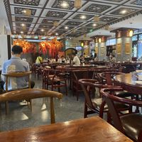 Interior - located to the left of temple gate and signposted at Hua Yan Vegetarian Restaurant in Chongqing