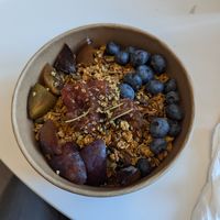 Baked oats at Ranny Ptaszek in Krakow