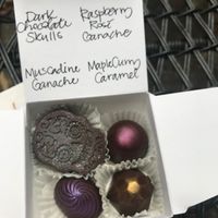 So pretty and delicious Halloween bonbons at Videri in Raleigh