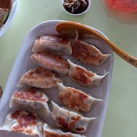 Guo tie at Yu Long Vegetarian - 玉龙素食 in Central Singapore