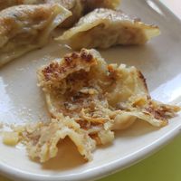 Skin too thick and pepperish at Yu Long Vegetarian - 玉龙素食 in Central Singapore