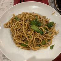 Fried noodles with vegetables  at Lamian in Strasbourg