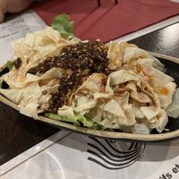 Tofu salad  at Lamian in Strasbourg