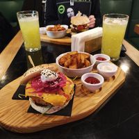 Vegan Burguer #5 at Dan's Finger Foods & Drinks in Guimaraes