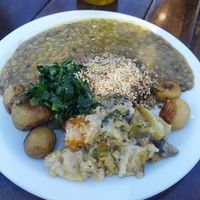 Plate of the day at Caapora - Espaço de Culturas in Florianopolis