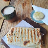 Breakfast #Veganuary at Caapora - Espaço de Culturas in Florianopolis