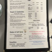 Menu page 2  at Angelhearts Donuts in Ithaca