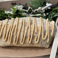 Good morning Ithaca Burrito? I think I’m close to the name…  it was DELICIOUS!!!  at Angelhearts Donuts in Ithaca