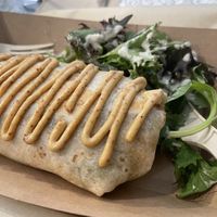 Ithaca burrito  at Angelhearts Donuts in Ithaca