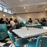 Interior at Angelhearts Donuts in Ithaca