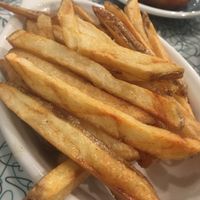 Fresh cut fries  at Angelhearts Donuts in Ithaca