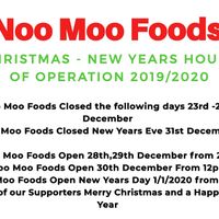 HOLIDAY HOURS OF OPERATION at Noo Moo Foods - Food Truck in Heidelberg West