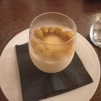 Rosemary set cream at The White Cross in Lancaster