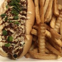 Netflix + Chili w/Fries  at Dead Beet Eats in Kansas City