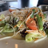 Papaya salad ordered vegan at Sa Bai Modern Thai in Phoenix